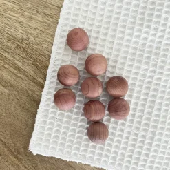 Redecker Entretien De La Maison | - Lot de 10 billes de cèdre rouge - antimite naturel