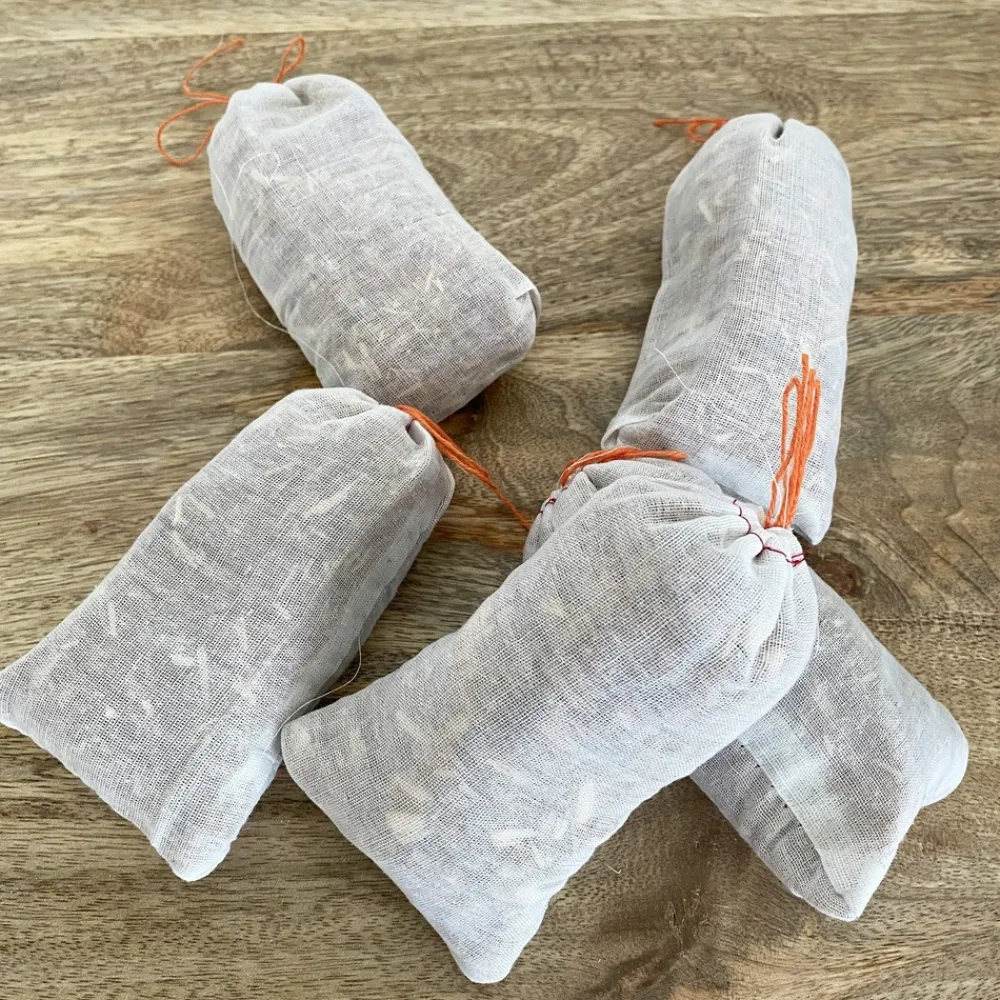 Redecker - Lot de 5 sachets de cèdre rouge - antimite naturel Outlet