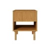 Rendez-vous Déco RENDEZ-VOUS DÉCO - Inès - table de chevet en bois d'hévéa massif 1 tiroir Discount