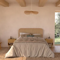 Rendez-vous Déco RENDEZ-VOUS DÉCO - Inès - table de chevet en bois d'hévéa massif 1 tiroir Discount