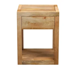 Rendez-vous Déco RENDEZ-VOUS DÉCO - Jakarta - table de chevet 1 tiroir en bois de manguier Discount