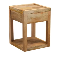Rendez-vous Déco RENDEZ-VOUS DÉCO - Jakarta - table de chevet 1 tiroir en bois de manguier Discount