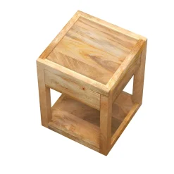 Rendez-vous Déco RENDEZ-VOUS DÉCO - Jakarta - table de chevet 1 tiroir en bois de manguier Discount