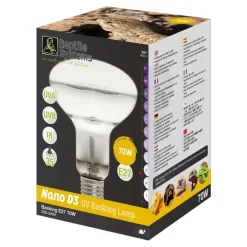 Reptile Systems Eclairage | - D3 UV Basking Lamp Nano - 70watt - E27