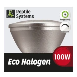 Reptile Systems - Kit Lampe eco halogène pour terrarium 100W