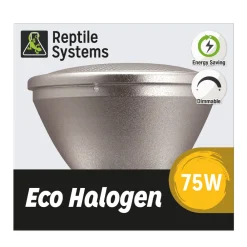 Reptile Systems - Kit Lampe eco halogène blanche pour terrarium 75W Sale