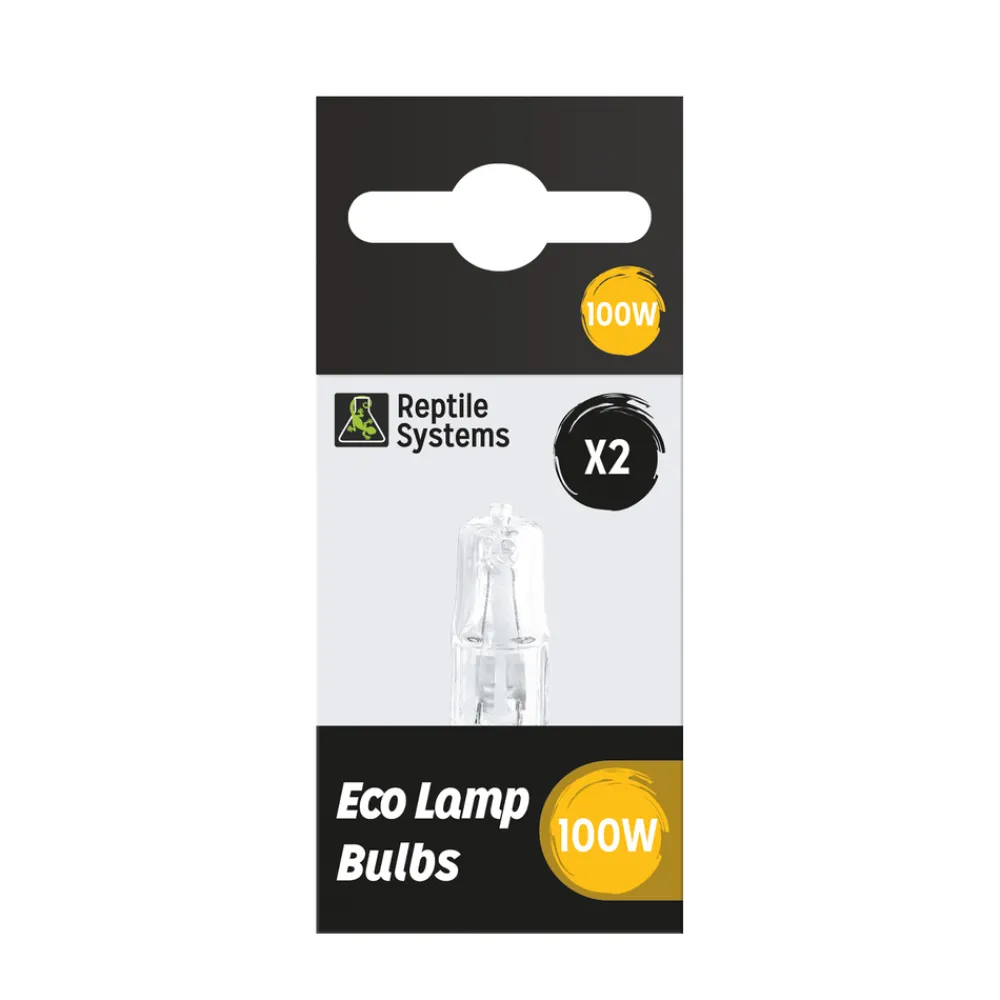 Reptile Systems - Lampe de rechange éco halogène blanche 100W x2