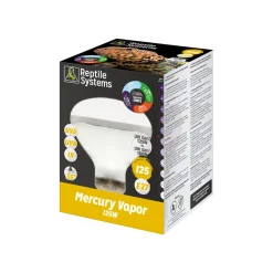 Reptile Systems Eclairage | - Lampe Mercury Vapor D3 E27 125w pour reptiles
