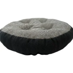 Resploot - Lit rond pour chien gris M Clearance