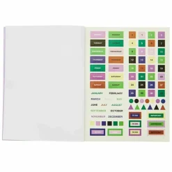 Rico Design Librairie Et Papeterie | - Bullet journal couverture souple acid leo - 16 x 21 cm
