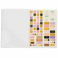 Rico Design Librairie Et Papeterie | - Bullet journal couverture souple acid leo - 16 x 21 cm