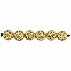 Rico Design - 5 perles acid leo jaune ø 16 mm Sale