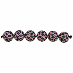 Rico Design Bijoux Et Perles | - 5 perles acid leo rose ø 16 mm