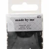 Rico Design - 165 perles coeur 5 x 7 mm - noir Best