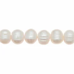 Rico Design Bijoux Et Perles | - Perles d'eau douce nacrées - blanc - 12 mm