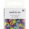 Rico Design Bijoux Et Perles | - Perles rondes lettres - multicolore