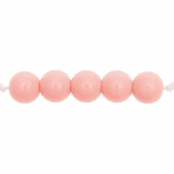 Rico Design - 24 perles rondes 10 mm - abricot Sale