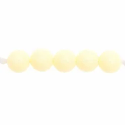 Rico Design - 24 perles rondes 10 mm - blanc cassé Sale