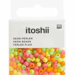 Rico Design - 300 perles rondes 4 mm - fluo Best
