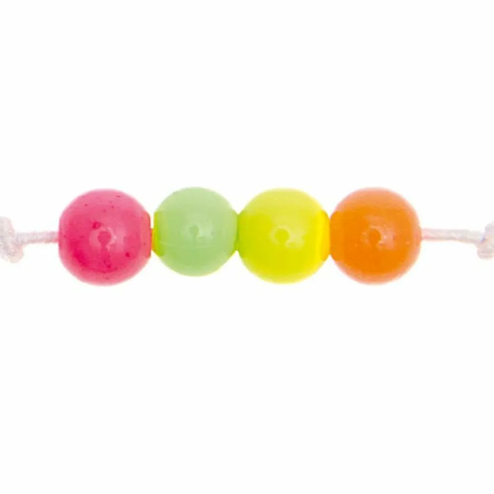 Rico Design - 300 perles rondes 4 mm - fluo Best