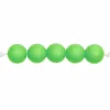 Rico Design - 24 perles rondes 10 mm - vert Hot