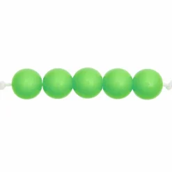 Rico Design - 24 perles rondes 10 mm - vert Hot