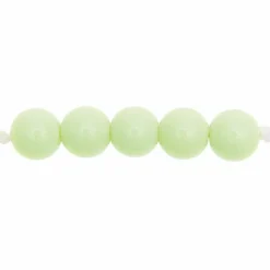 Rico Design Bijoux Et Perles | - 24 perles rondes 10 mm - vert clair
