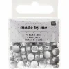 Rico Design - 165 perles rondes 5 x 7 mm - argent Outlet