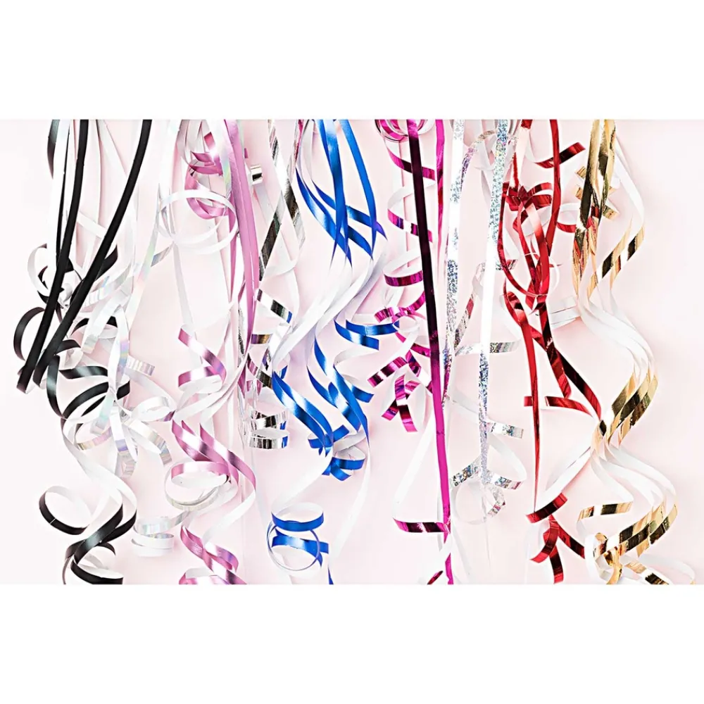 Rico Design Fête Et Anniversaire | - Serpentins (x18) rose fuchsia - 0.7mm x 3.8m