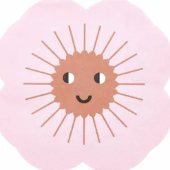 Rico Design Fête Et Anniversaire | - 20 serviettes en papier fleur 16 x 16 cm