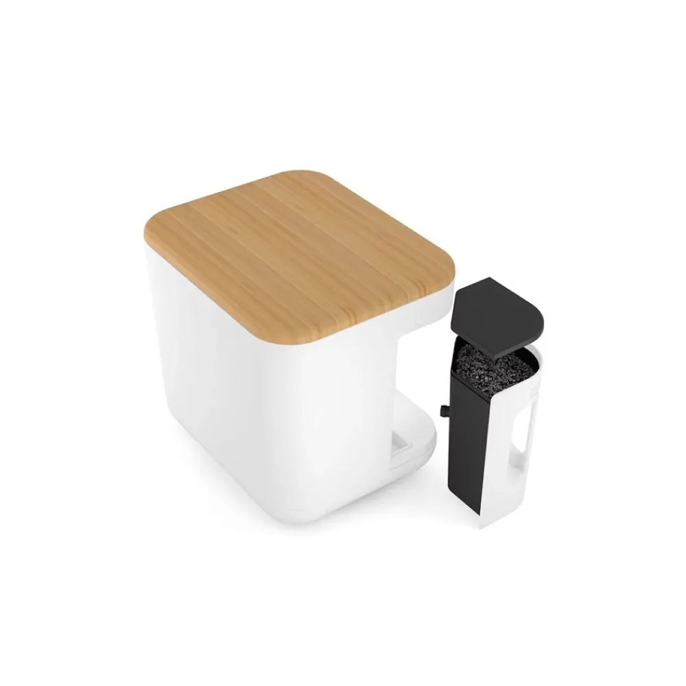 NA Entretien De La Maison | Riviera & bar poubelle reducteur de bio dechet 3l blanc - mtd510