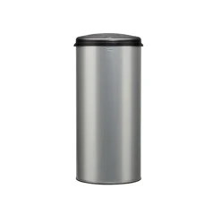 Rossignol - poubelle 45l gris métal - 93632 Discount