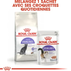 Royal Canin Alimentation Et Friandises|Alimentation Et Friandises | - Croquettes chat Adulte stérilisé de 1 à 7 ans Sterilised 4kg