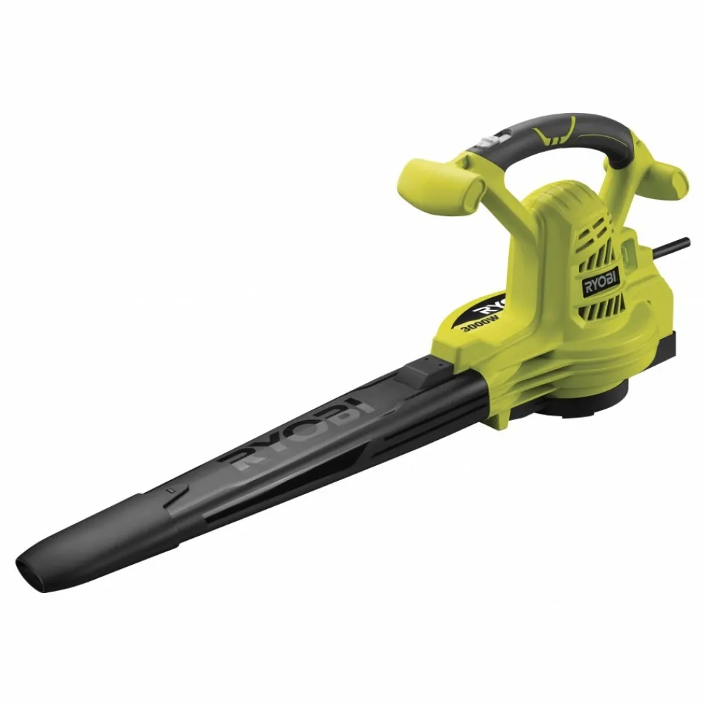 Ryobi Broyeurs, Nettoyeurs Et Souffleurs | - Aspirateur souffleur broyeur électrique rbv3000csv, 3000 w