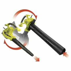 Ryobi Broyeurs, Nettoyeurs Et Souffleurs | - Aspirateur souffleur broyeur électrique rbv3000csv, 3000 w