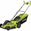 Ryobi Tondeuses | - Tondeuse a gazon - 1800 w - ø coupe 40 cm - ramassage et mulching - double poignée vertebrae™ - rlm18e40h