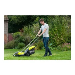 Ryobi - Tondeuse poussée - olm1833b - 18v one+ - coupe 33 cm - sans batterie ni chargeur Online