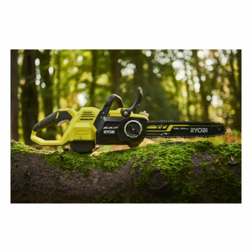 Ryobi - Tronçonneuse sans fil brushless 35 cm 36 v max power sans batterie ni chargeur Clearance