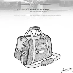 NA Paniers, Transports Et Chatières | Sac à dos de chat portable et respirant pour sorties grand downypaws