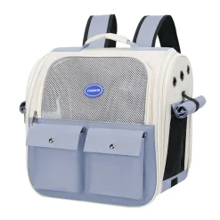 NA Sac à dos pour chat mcboson bleu, anti-griffes pratique, bonne ventilation Online
