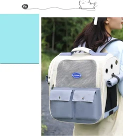 NA Sac à dos pour chat mcboson bleu, anti-griffes pratique, bonne ventilation Online