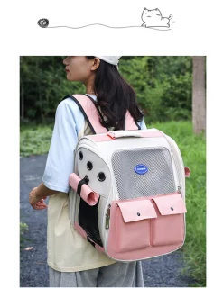 NA Sac à dos pour chat mcboson rose, anti-griffes pratique, bonne ventilation Clearance