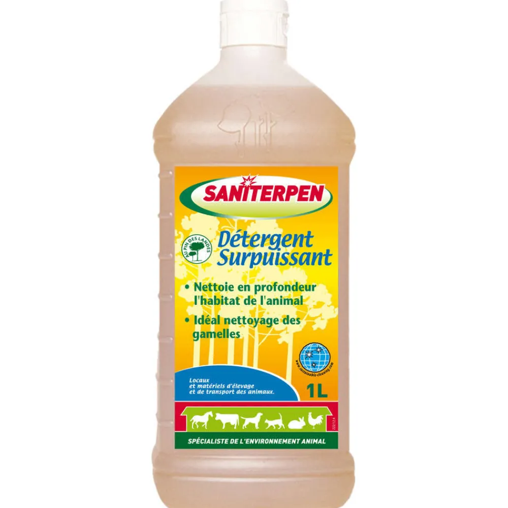 Saniterpen - Détergent surpuissant concentré : bidon 1L