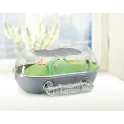 Savic Cages Et Accessoires | - Cage spelos metro xl grise 59 x 37 x 26 cm hamster