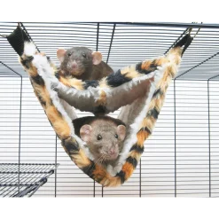 Savic Cages Et Accessoires | - Hamac Relax de Luxe Fakefur 17x33x14cm