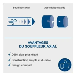 Scheppach - Souffleur de feuilles sans fil c-bl700-x 20v ixes - 2 vitesses - sans batterie ni chargeur Hot