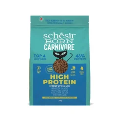 Schesir - Croquette chat hareng et saumon - born carnivore 1,25 kg Online