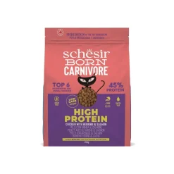 Schesir Alimentation Et Friandises | - Croquette chat poulet et hareng - born carnivore 1,25 kg