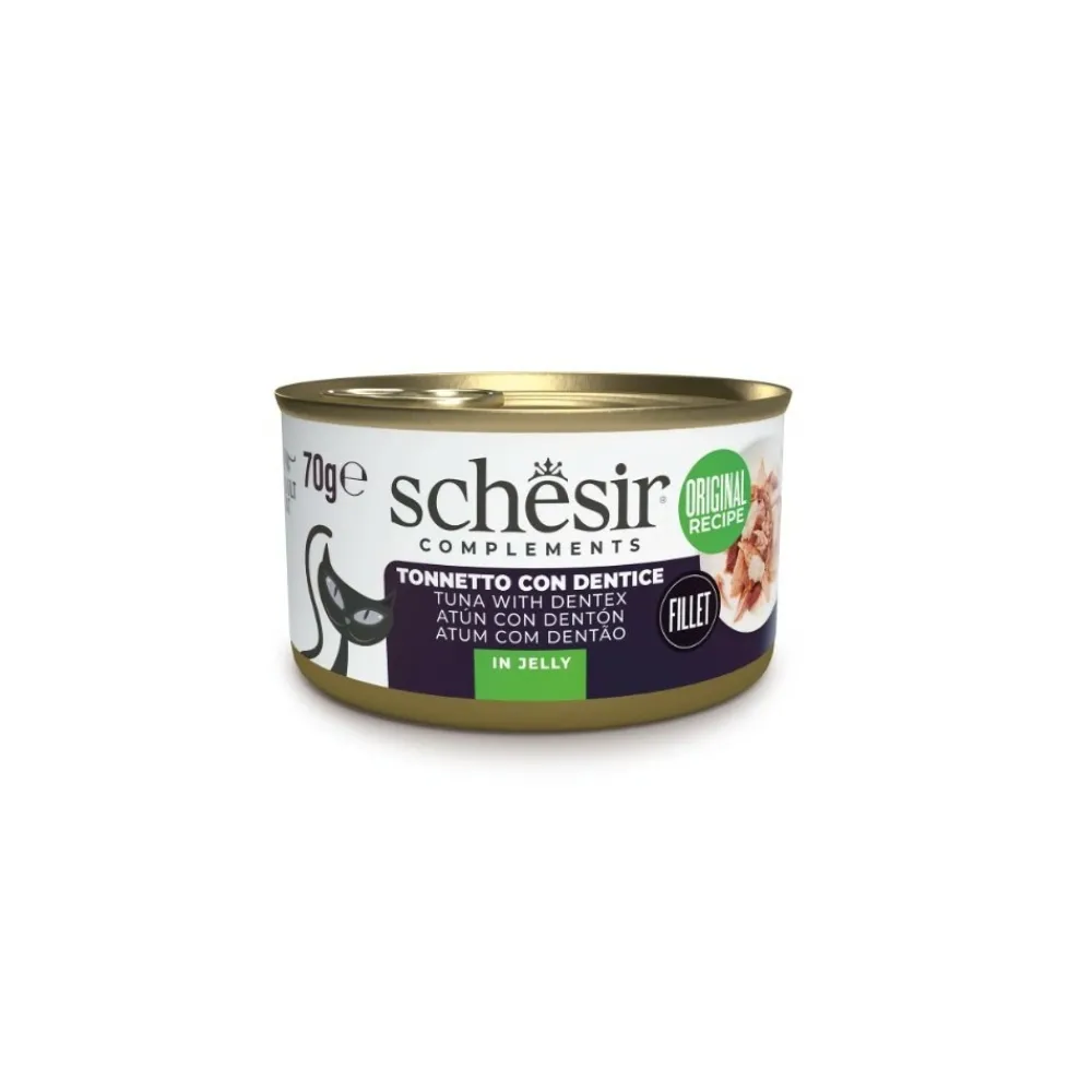 Schesir - Gelee thon/dente chat 70 g Best