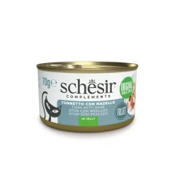 Schesir Alimentation Et Friandises | - Gelee thon/merlu chat 70 g